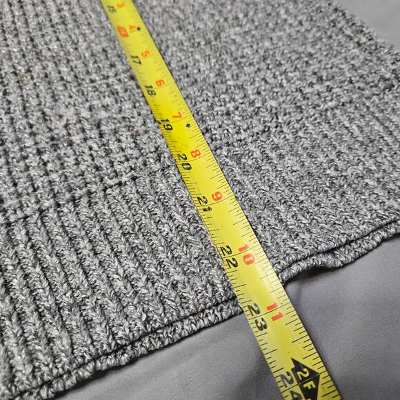 Time And Tru Sz 2XL Gray Waffle Knit Sweater - Picture 7 of 7